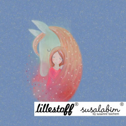 Bio Jersey Lillestoff - Panel Märchenpferd